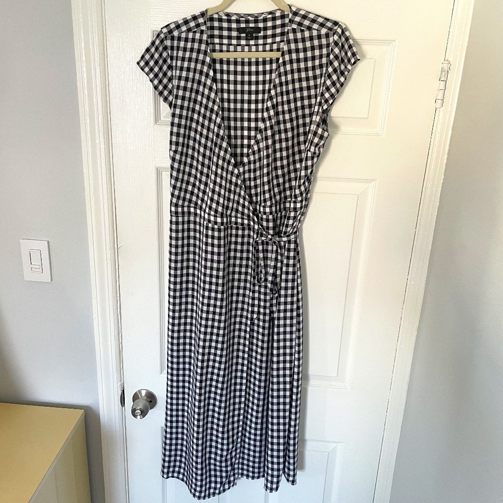 J. CREW WRAP DRESS